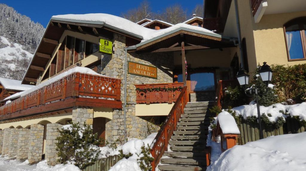 Hotel Ancolie - Champagny En Vanoise ลาปลาญ ภายนอก รูปภาพ