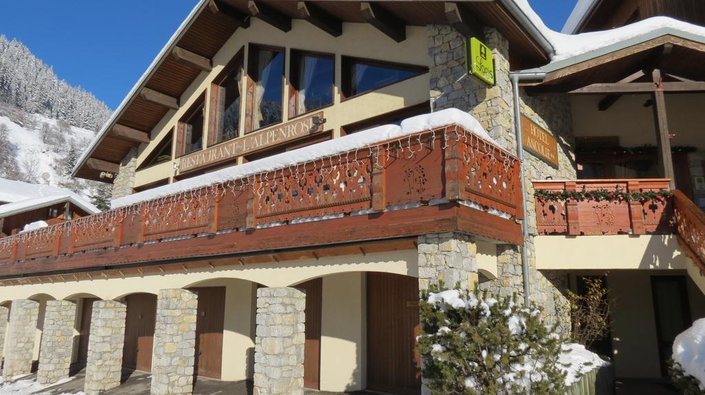 Hotel Ancolie - Champagny En Vanoise ลาปลาญ ภายนอก รูปภาพ